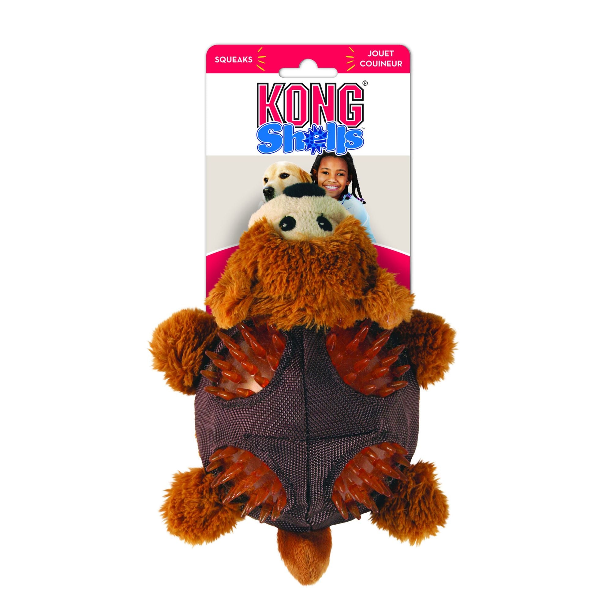 KONG Shells Peluche Ours🐻