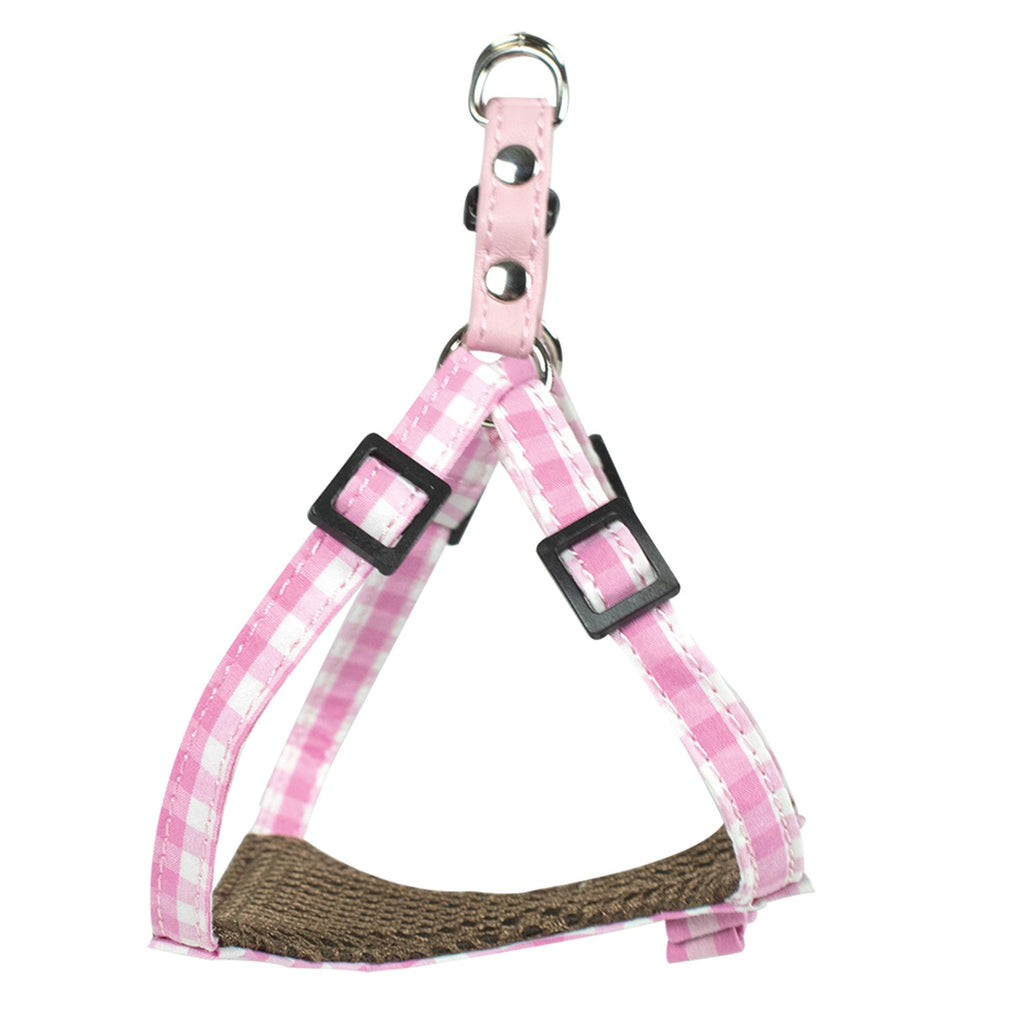 Harnais Vichy Rose