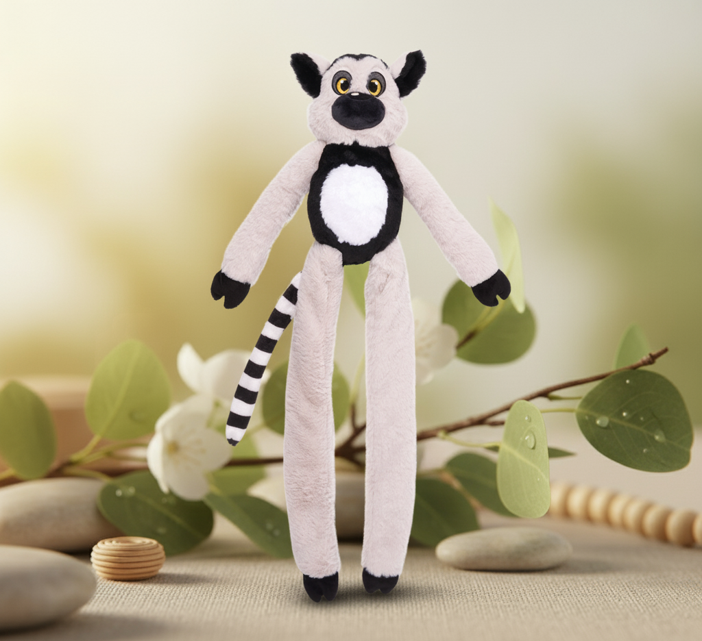 Peluche Juliann le Lemurien