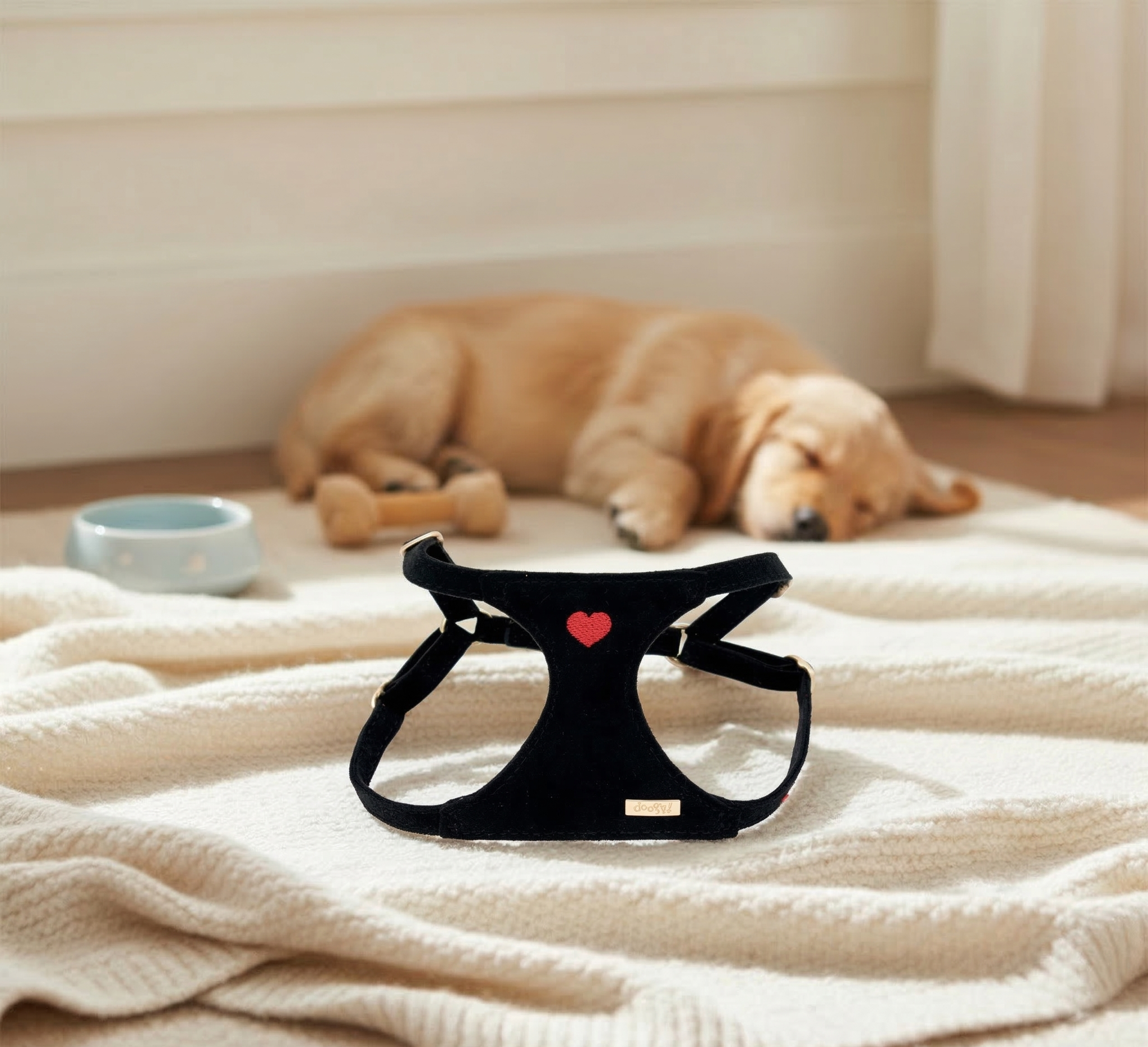 Harnais in love Beige/ Noir