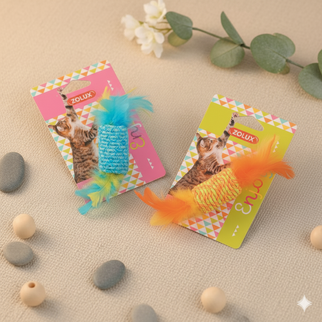 Jouet Bonbons en élastiques pour chat