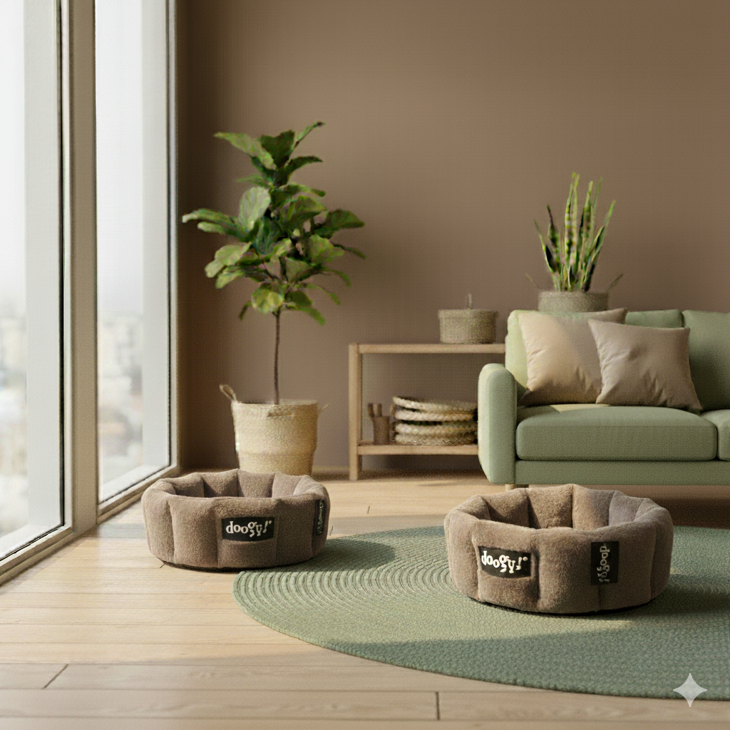 Corbeille Calinou marron - Doogy